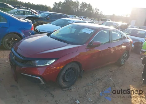 2019 Honda Civic Lx z USA, uszkodzony, nr VIN 2HGFC2F62KH517194